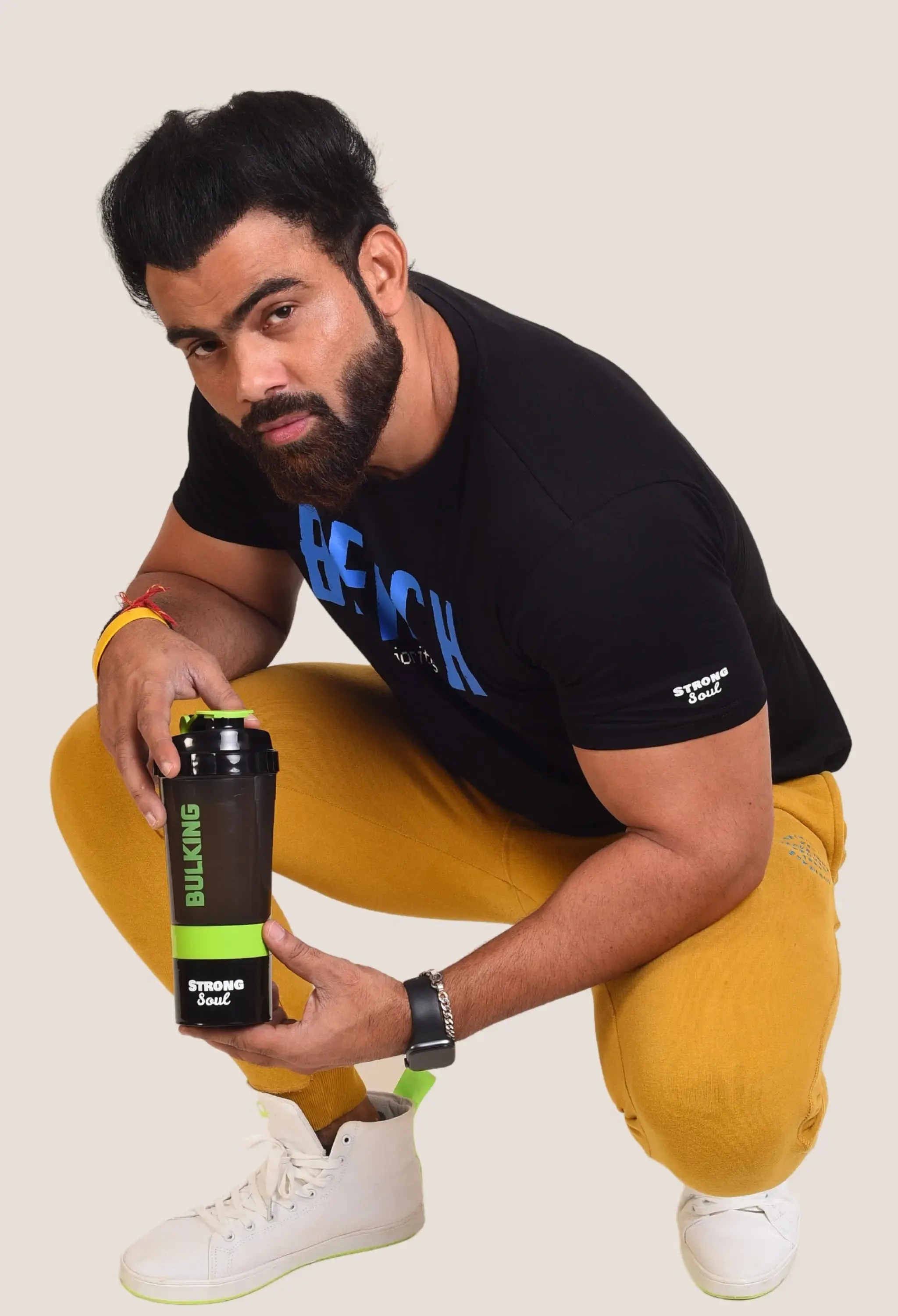 Bulking - Protein Shaker Pro 700ML - Green