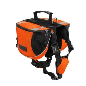 Dog Saddle Bag - Outdoor Hiking Backpack - Reflective, Adjustable