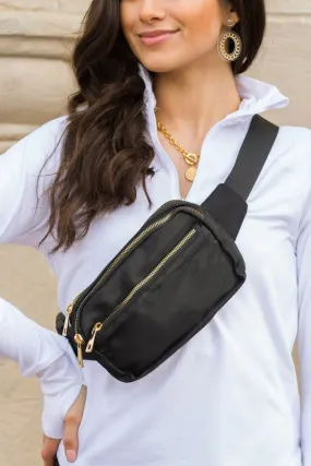 Everyday Nylon Fashion Sling Belt Bag