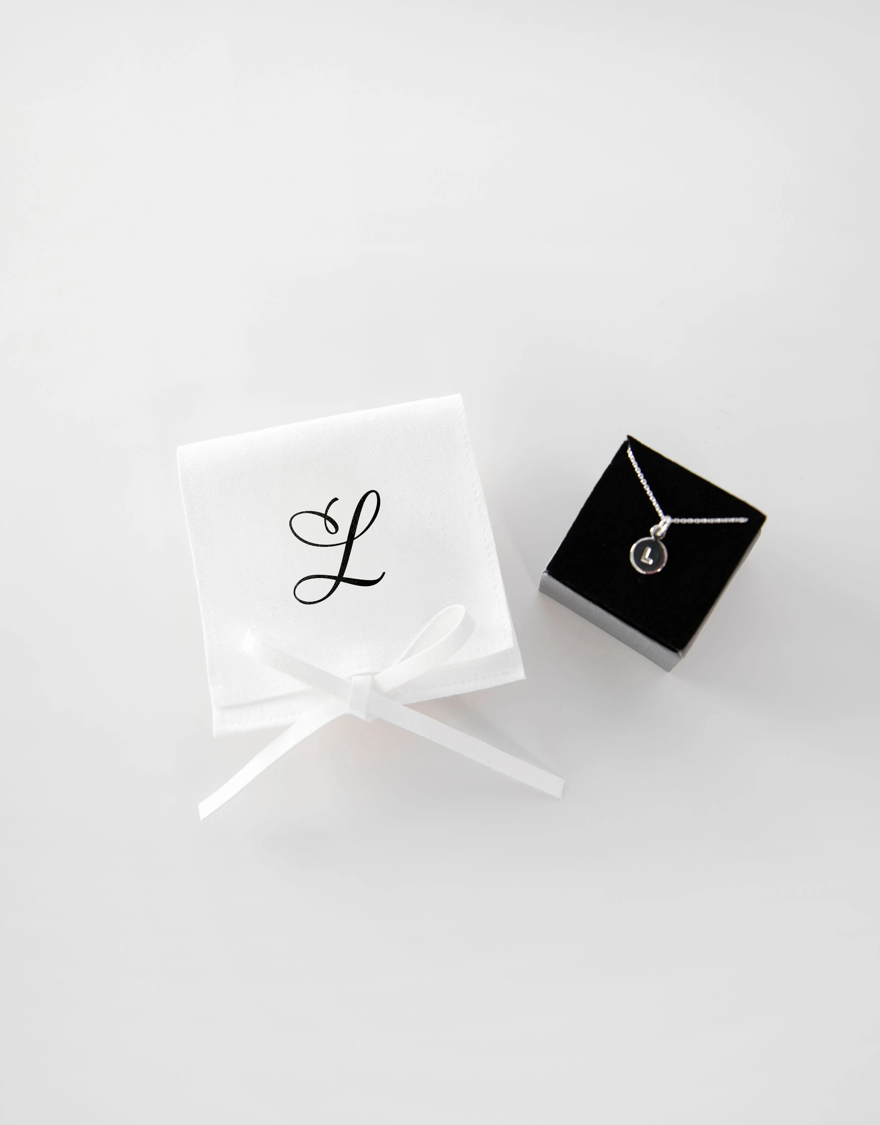 Handmade Sueded White Pouch