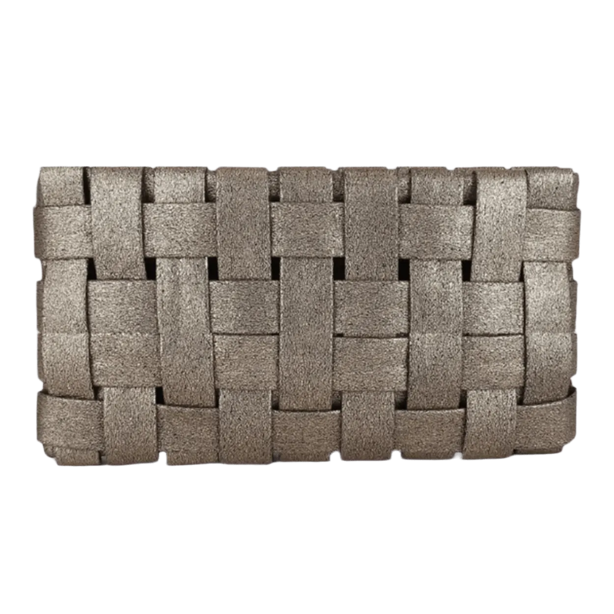 Lindy Woven Small Clutch