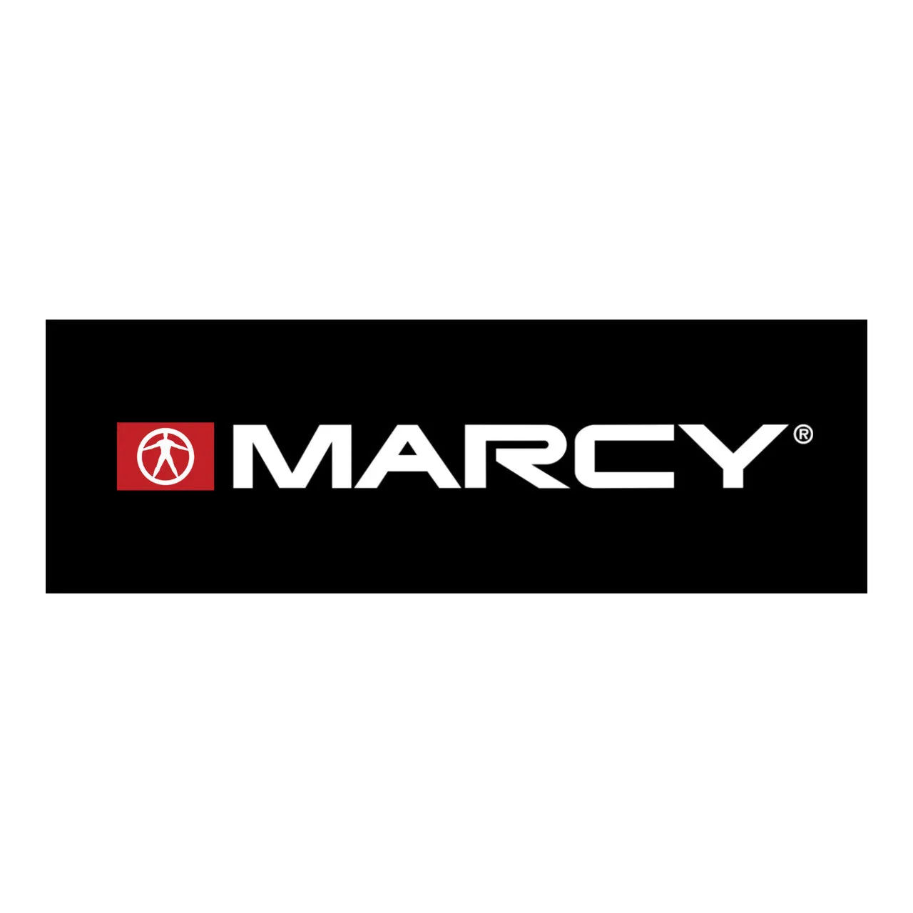 Marcy Gym Banner - 69" x 17.5" in Black or White