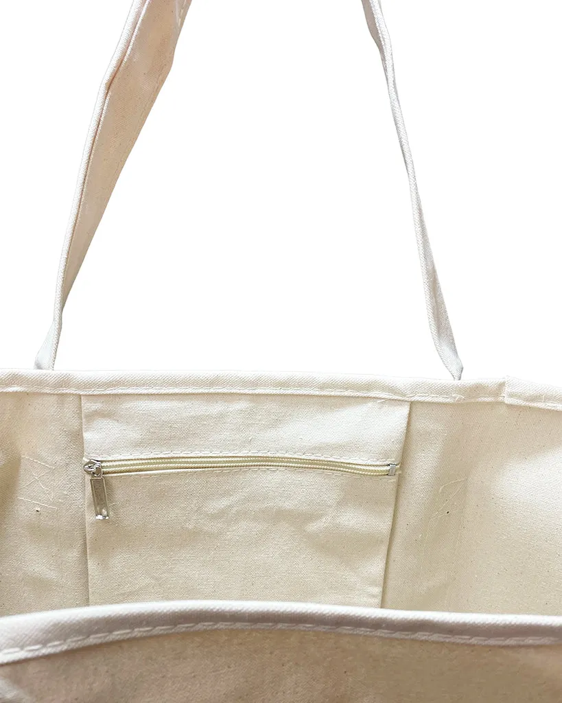 Medium Size Heavy Canvas Deluxe Tote Bag