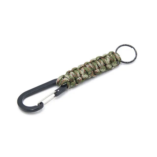Parachute Cord Lanyard Keyring Hook Kits