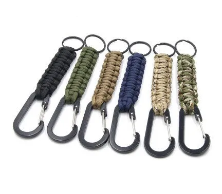 Parachute Cord Lanyard Keyring Hook Kits