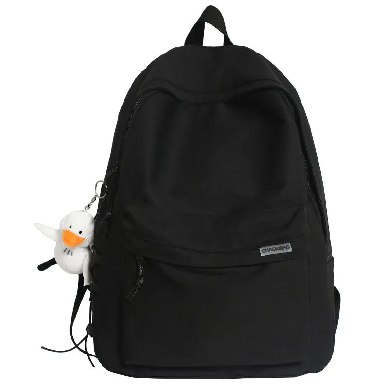 Student Bookbag Waterproof Backpacks Travel Bags Simple Daypacks