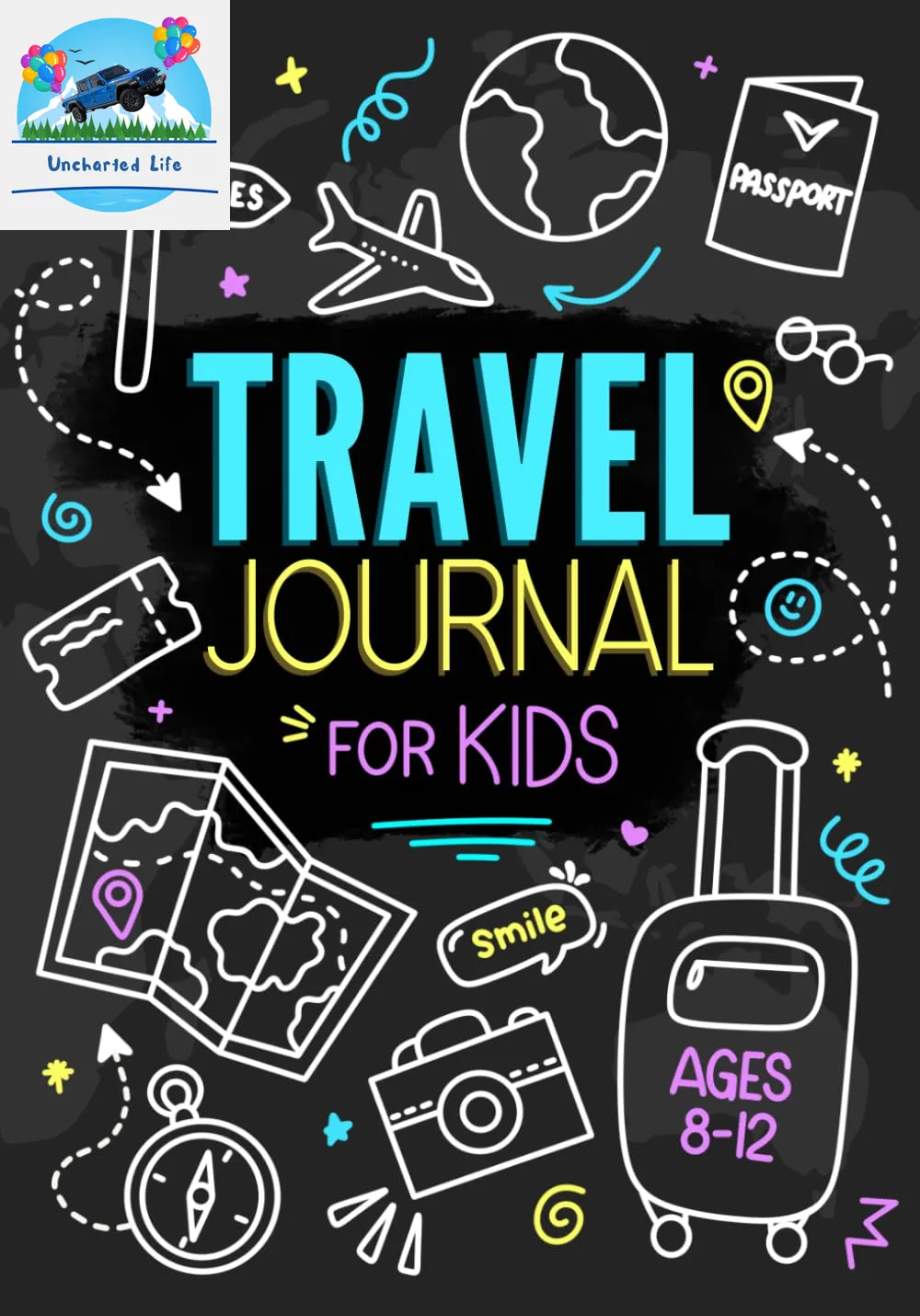 Travel Journal for Kids 8-12: Fun Vacation Diary & Activities